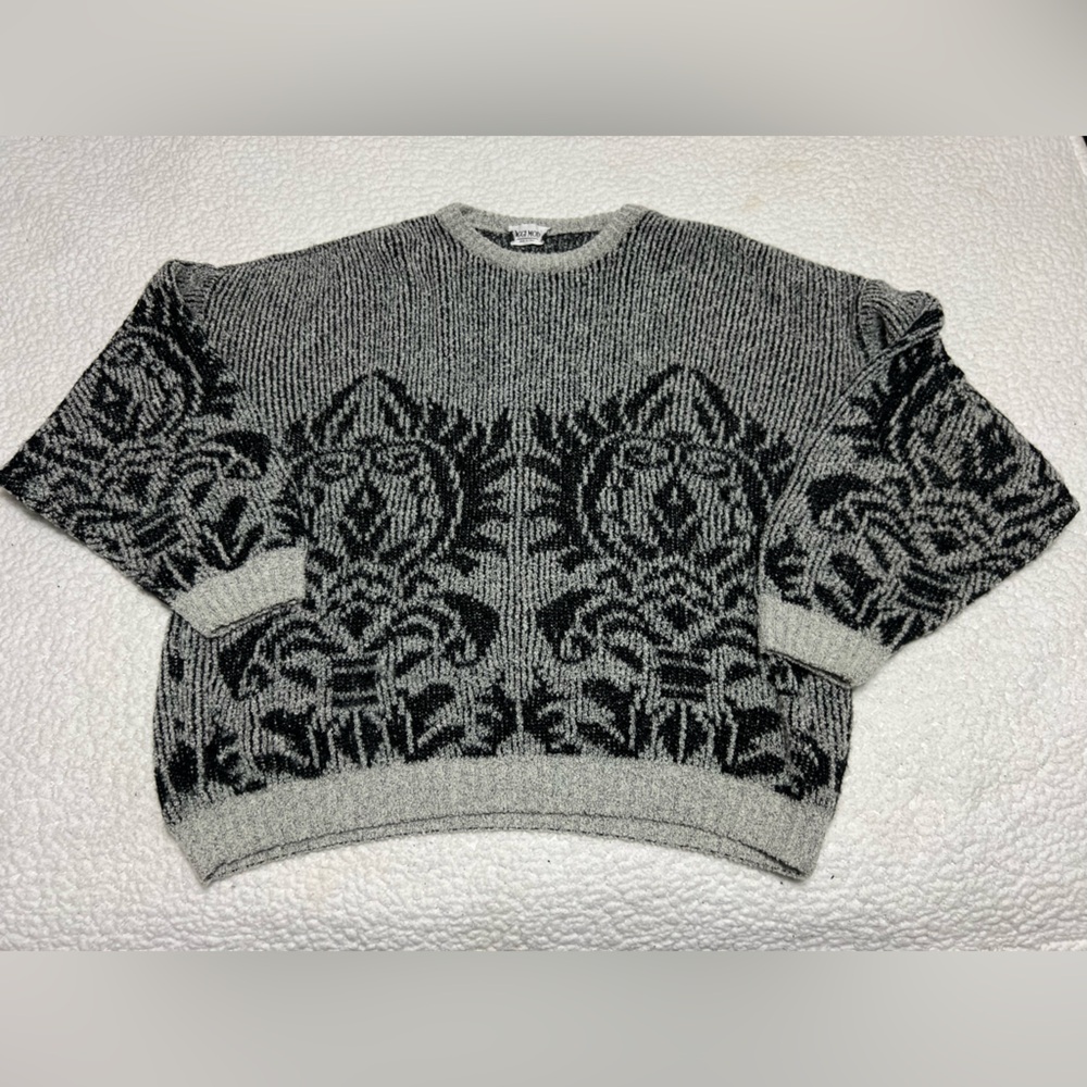 VTG Oggi Mode Men’s Sweater Size XL Made In Italy Wool Blend 90 Eclectic Grandpa